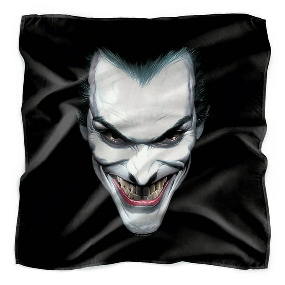 Batman Joker Portrait Bandana (21 in x 21 in)