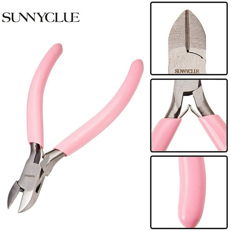 4.4 Inch Side Cutting Pliers Flush Cutter Pliers Wire Cutter Precision  Beading Pliers Jewelry Wire Looping Bending Tools for DIY Jewelry Making  Hobby