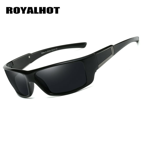 RoyalHot Unisex Classic Sporty Full Frame Sunglasses Running Rectangle Frame Sunglasses UV400