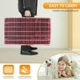 thumbnail image 4 of Favory18 Inch Dog Crate Kennel for Small Dogs Metal Cage Single-Door Folding Travel Indoor Outdoor Puppy Playpen with Divider and Handle Plastic Tray,Pink, 4 of 9