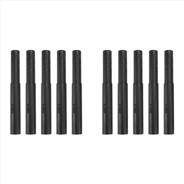 10 Piezas de Varillas Extensoras para Palos de Golf, Varillas de Extensión para Palos de Golf, Varillas de Golf para Conductores, Extensión de Varilla de Golf de Calle, 0,550