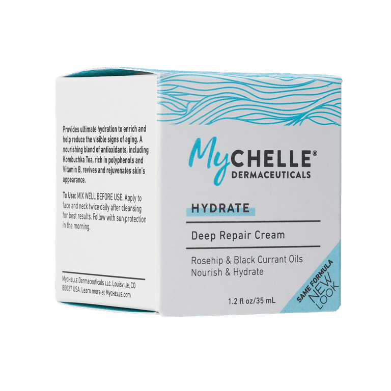 Mychelle Deep Repair Cream, 1.2 Oz, Organic Rosehip & Black