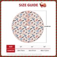 thumbnail image 2 of Fotbe 4th Of July1 Pattern Christmas Tree Skirt, Tree Skirts Plush Christmas Decorations, Christmas Tree Skirts Xmas Decorations Holiday Party Decor-36", 2 of 6