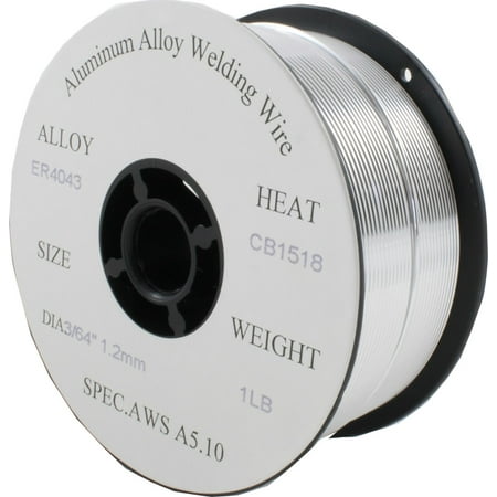 - ER4043 - MIG Aluminum Welding Wire - 1 Lb x 0.045