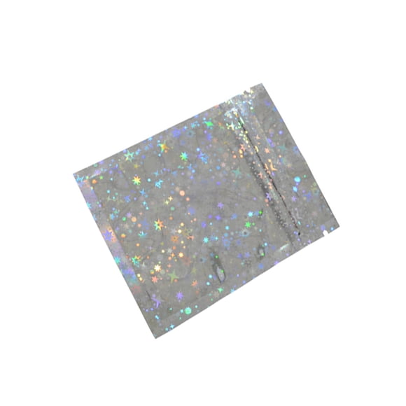 Billuyoard Paquete de 100 Uds. De bolsas de papel de aluminio con sello, soportes para polvos cosméticos, bolsas con cierre hermético, accesorio Type2 NO2