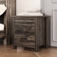 thumbnail image 5 of 4PCS Bedroom Sets, Queen Size Bed Frame with Storage Headboard and Charging Station, 2 Nightstands with Drawers, Dresser with 5 Drawers, Complete Bedroom Furniture Set, Antique Gray, 5 of 8