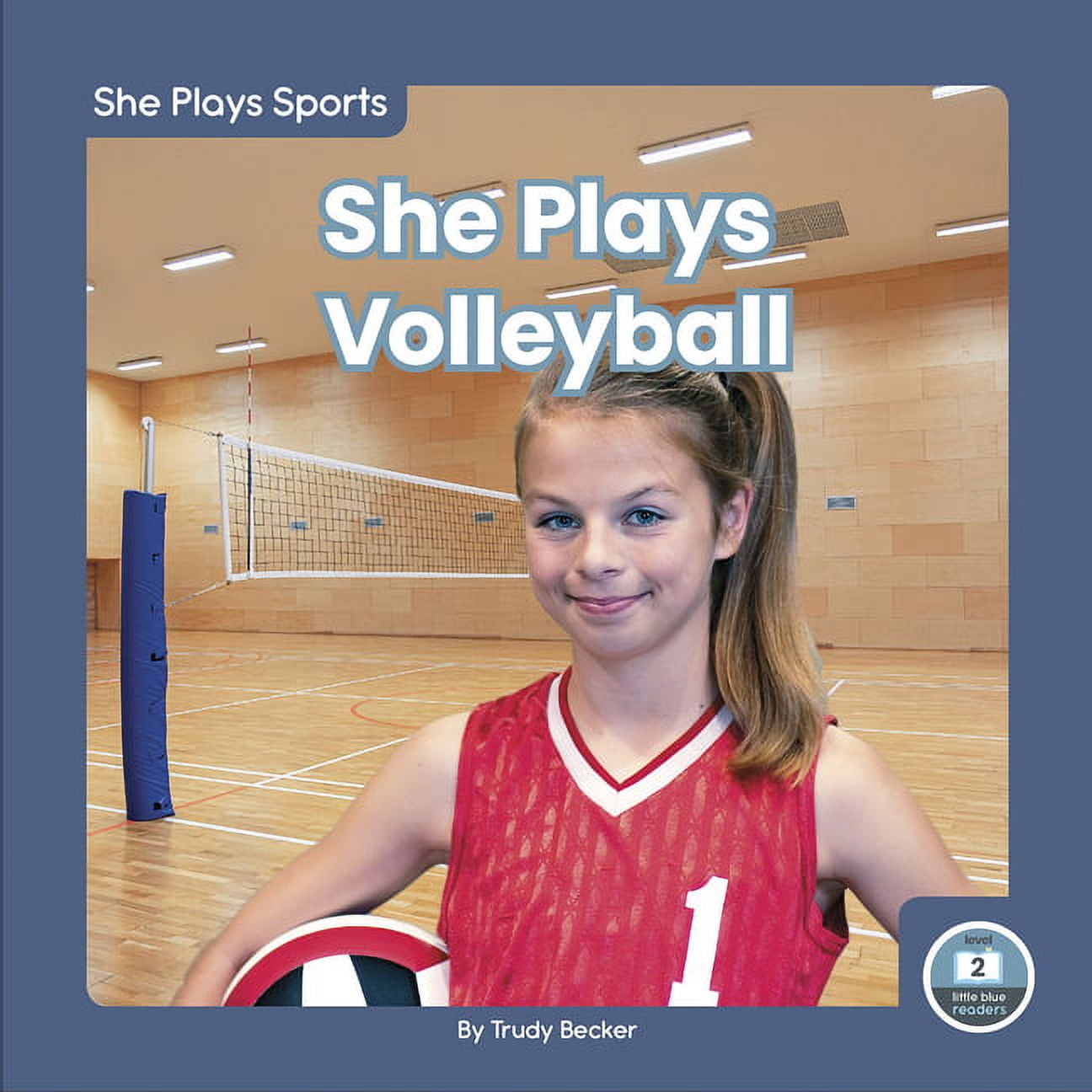She Plays Volleyball, (Paperback)