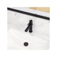 thumbnail image 3 of beyttol Modern Single Handle Bathroom Faucet 1 Hole or 3 Hole mounting Faucet Brass Faucet with pop up Drain- Polish Chrome Brushed Nicket Matte Black, 3 of 5