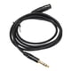 thumbnail image 4 of Cable de interconexión balanceado XLR hembra a TRS de 1/4 pulgada Bling Bling, 4 of 12