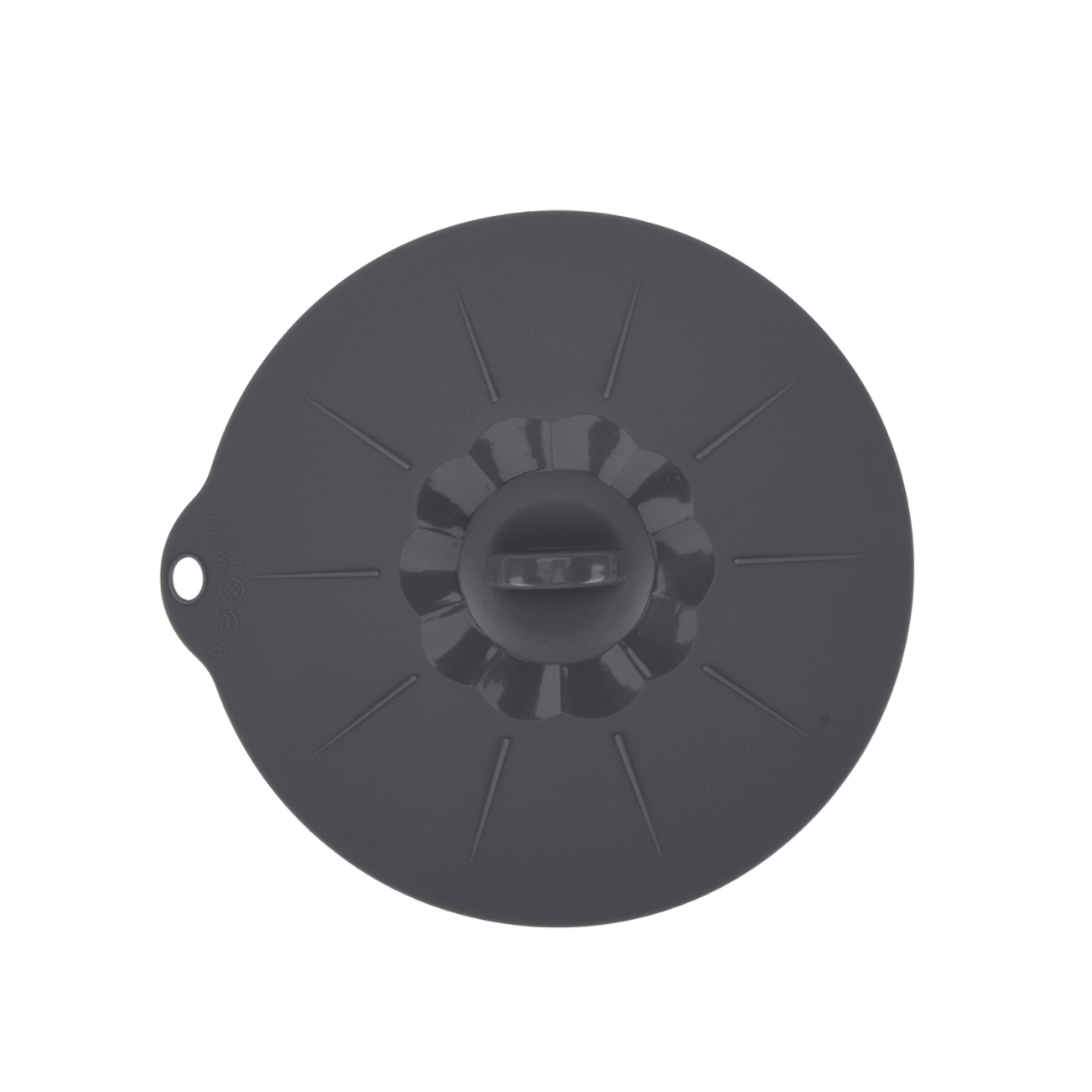 Mainstays Silicone Round Bowl Lid, Gray