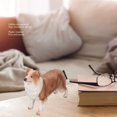 thumbnail image 3 of Dog Figurines, Cute Mini  Toy Dog Shiba Inu And Shepherd Dog Two Options Available Plastic Dogs  For Display In Home Office Desktop, 3 of 7