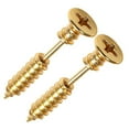 thumbnail image 7 of SmartBy 1 Pair Punk Gothic Fashion Unisex Stainless Steel Screw Stud Earrings Jewelry, 7 of 7