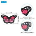 thumbnail image 2 of Uxcell 10 Pcs Butterfly Iron on Patch Sew on Decorative Patch, 1.7"Lx1.1"W, Light Pink, 2 of 6
