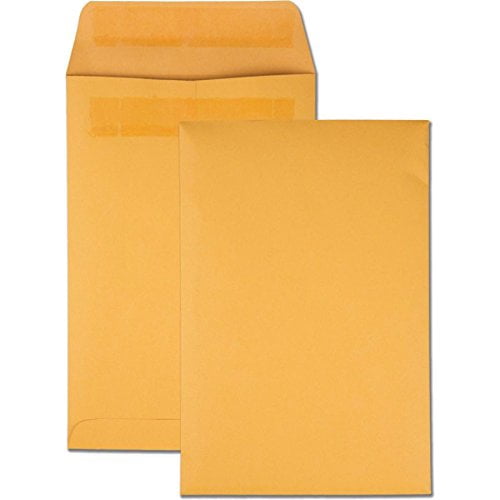 Quality Park Redi Seal Catalog Envelope 6 1/2 x 9 1/2 Brown Kraft 250/Box 43362
