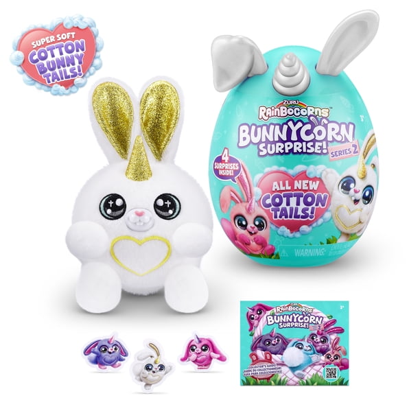 Rainbocorns Bunnycorn Surprise Series 2 Plush Toy for Classrooms