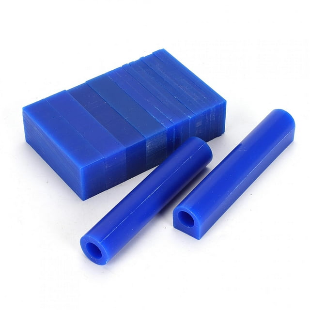 Tube de Cire pour Bijoux Bague Tube de Cire pour Bijoux Bague de Cire pour Bijoux Gravure Bague de Cire pour Bijoux Ensemble de Feuilles de Gravure pour Bijoux Bleu