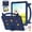 Navyblue, variant on Cartoon EVA Case for iPad Pro 13 2024/Air 13 2024/Air 13 2025/Pro 12.9 2022 2021 2020 2018,Lightweight Kids Tablet Cover with Kickstand&Non-Slip Handle Grip Shock-Absorbing Drop Protection,Rose