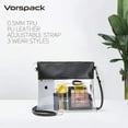 thumbnail image 7 of Clear Bag Stadium Approved - PU Leather Clear Purse Clear Crossbody bag for Concert Festival, 7 of 7