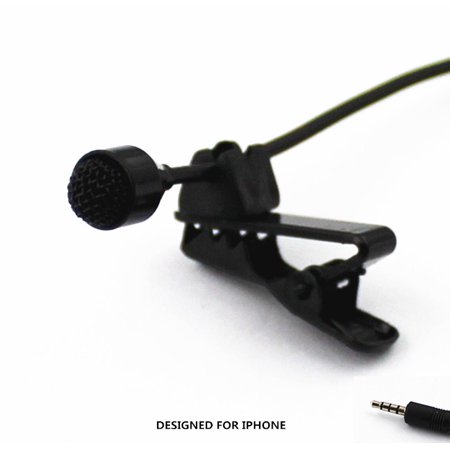 JK MIC-J 044 Lavalier Lapel External Microphone For Apple iPhone iPad