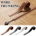 Self Adhesive PVC Floor Cable Cover Cord Concealer Wall Wire Management ...