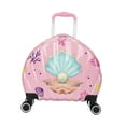 thumbnail image 2 of yotijay Kids Luggage Cartoon Hardside with Wheels Lightweight Festival Gift Carry on Pink, 2 of 9