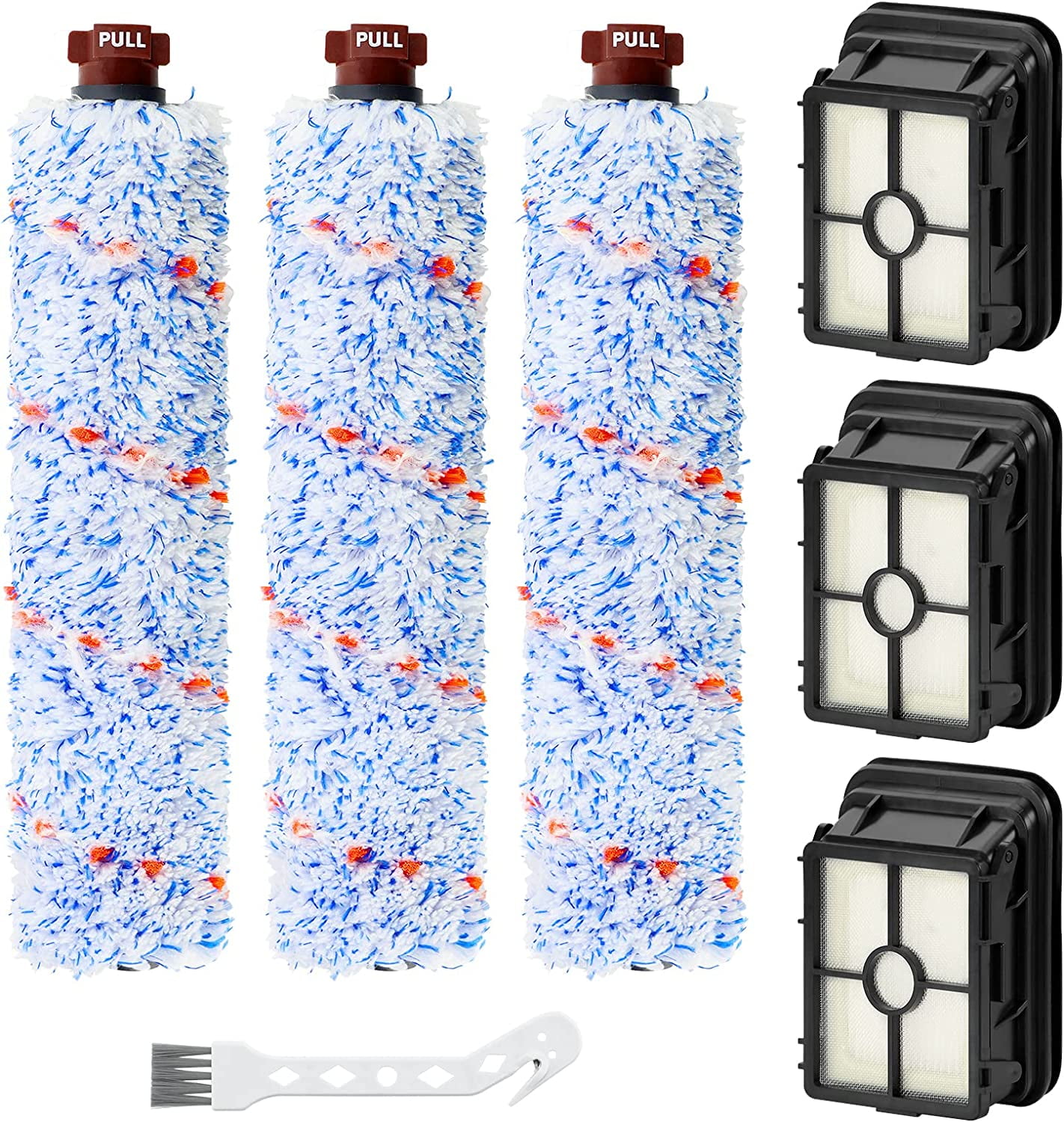 Multisurface Borstel Voor De Bissell CrossWave | Set Van 3 Borstels Vervangende Borstel Boenmachine