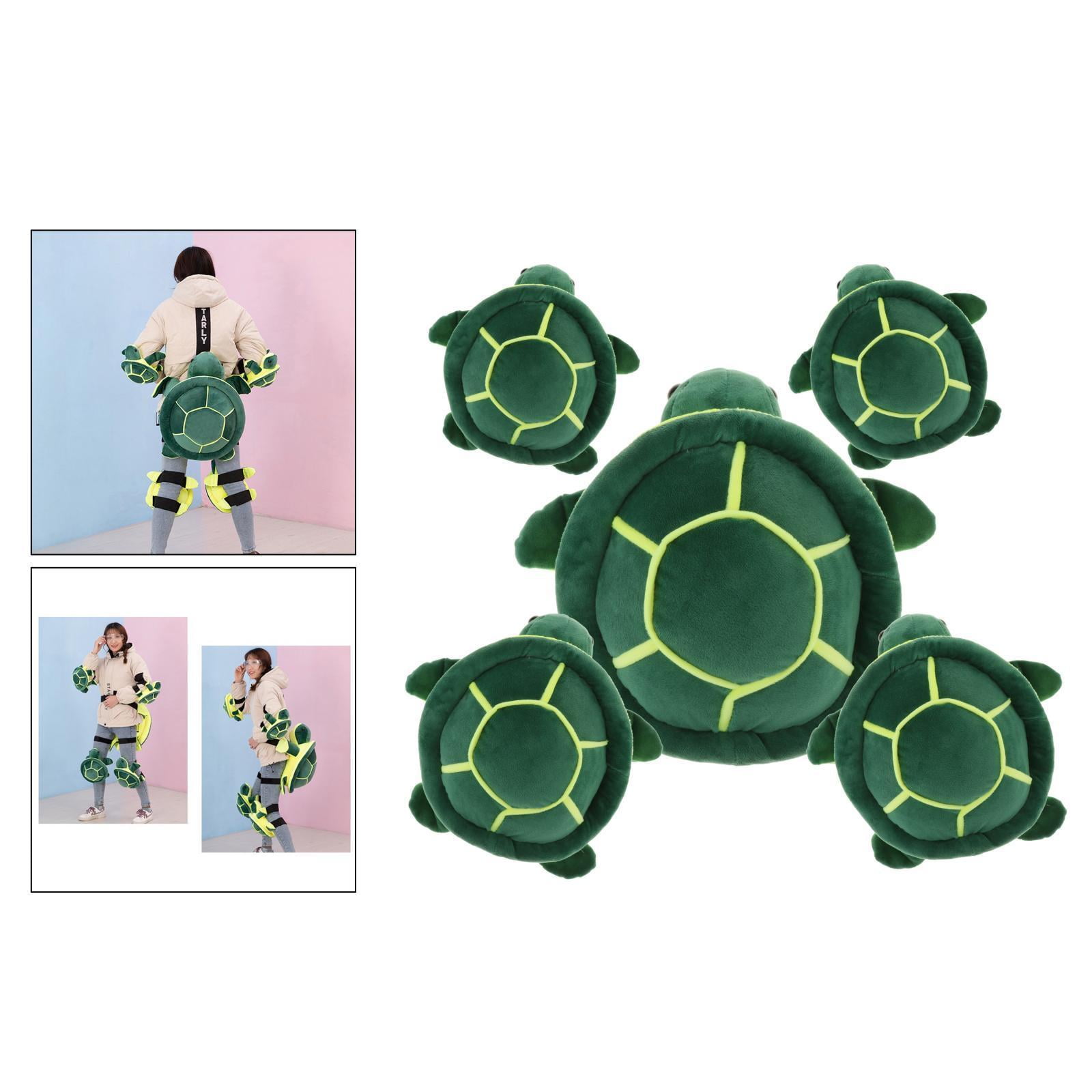 5-part Ski Equipment, Knee And Elbow Protectors, Skating - turtle 2xl