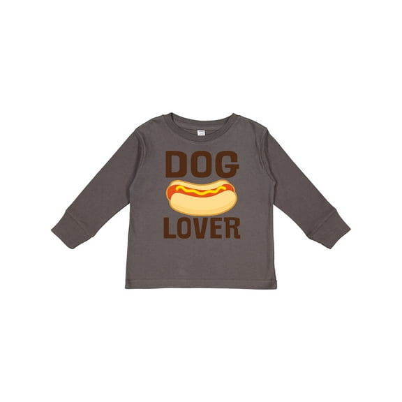 Inktastic Picnic Dog Lover Hot Dog Boys or Girls Long Sleeve Toddler T-Shirt