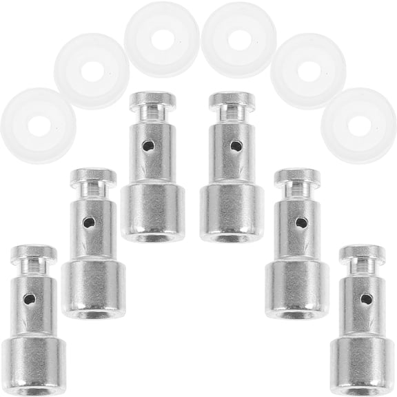 PTOOTP Cooker Replacement Float Valve, Kitchen Parts, Assorted Colors, 6 Sets for Various Models