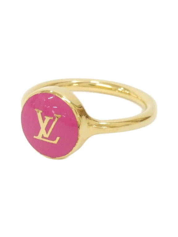 Pre-Owned Louis Vuitton Ring LV Pearly Confetti L M1921L