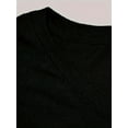 thumbnail image 3 of T-Shirt Graphique à Thème Chocolat pour Femmes, 100 % Coton, Col Rond, Manches Courtes, Coupe Régulière, Légèrement Extensible, avec Détail Appliqué, pour Printemps/été/automne, Fête des Pères, Fête des Mères, Nouveau, 3 of 7