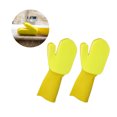 thumbnail image 2 of Limpieza Mano Derecha Látex Multifuncional Hogar Reutilizable Con Esponja Almohadilla De Palma Para Plato Lavado De Coches Hogar Cocina Jardín Oficina 2 Uds Guante Eigraketly HA025821-02, 2 of 6