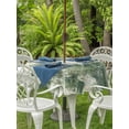 thumbnail image 2 of Outdoor Tablecloth with Umbrella Hole and Zipper, Sage Green Ombre Round Table Cloth 54 Inch Waterproof Tablecloth, Gradient Abstract Art Vintage Picnic Table Cover for Patio Camping, 2 of 7