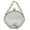 Clear, variant on Fashionable Clear Handbag Purse for Women Transparent Messengers Bag Shell Shape Shoulder Bag Beads Chain Crossbody Bag