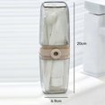 thumbnail image 5 of Travel Toothbrush Cup Set Portable Family Wash Toothpaste Toothbrush Transparent Cup, 5 of 5