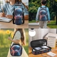 thumbnail image 3 of Yspwyqan Kids Backpack Set for Boys, Cute Highland Cow 4 Piece Backpack and Lunchbox Set with Padded Straps, Casual Daypack for School Hiking Travel Ages 8-15, 3 of 7
