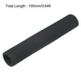 thumbnail image 2 of Uxcell Foam Tubing for Handle Grip Support, Pipe Insulation, ID 22mm OD 31mm Length 195mm Black 2pcs, 2 of 6