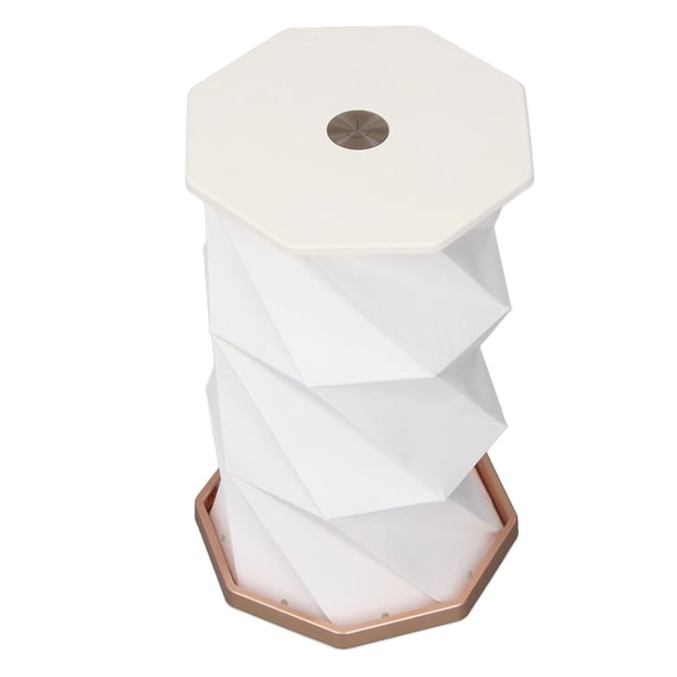 Lámpara De Mesa De Noche, Lámpara De Mesa Táctil Decorativa Regulable Continua, Luz Cálida De Papel Para Dormitorio