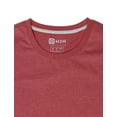 thumbnail image 5 of H2H Mens Comfortable Designated Basic Cotton Blend Crew Neck Premium T-shirt MAROON US L/Asia XL (CMTTS0198), 5 of 6