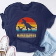 thumbnail image 2 of EcoLoom Mamasaurus Rex Dinosaur Mother's Day Mum Short Sleeve Unisex T Shirt, 2 of 6