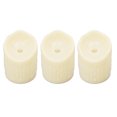 thumbnail image 4 of Velas LED realistas sin llama, funciona con pilas, parpadeantes, electrónicas, para bodas, fiestas y festivales, 3 unidades, 4 of 14