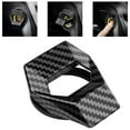 thumbnail image 4 of Wmool 1PC Car Carbon Fiber Engine Start Stop Push Button Cover Switch Accessories, 4 of 8