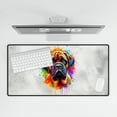 thumbnail image 4 of Watercolor Drip Mastiff Pop Art Colorful Portrait Artwork Desk Mat Full Keyboard Mouse Pad Mastiffs Dog Lover Gifts Idea Large Mousepad - 01009, 4 of 5