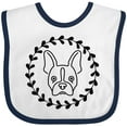 thumbnail image 3 of Inktastic Boston Terrier Dog Gift Idea Girls Baby Bib, 3 of 4