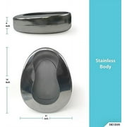 DEXSUR Bed Pan - Adult: 14 X 11 3/8 Stainless Steel