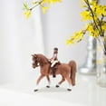 thumbnail image 6 of Solid Animal Figure Horse with Riders Figurine for Preschool Children, 6 of 6