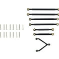 thumbnail image 2 of Eslabones de aleación de aluminio CNC Perfecl 133mm para Axial SCX24 90081 RC piezas de Negro, 2 of 4