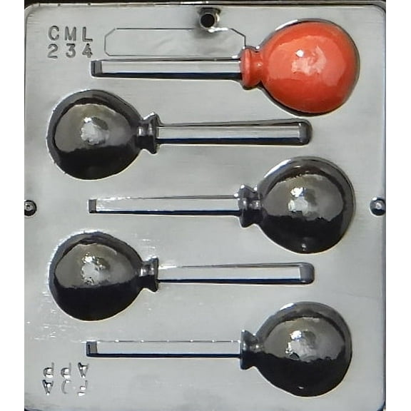 234 Balloon Lollipop Chocolate Candy Mold
