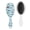 White-690, variant on Moon Phase Hair Brush – Witchy Aesthetic Detangler with Soft Bristles, Bohemian Starry Night Design, Wooden Handle Paddle Brush
