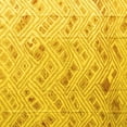thumbnail image 1 of Ahgly Company Machine Washable Indoor Square Abstract Yellow Modern Area Rugs, 4' Square, 1 of 4